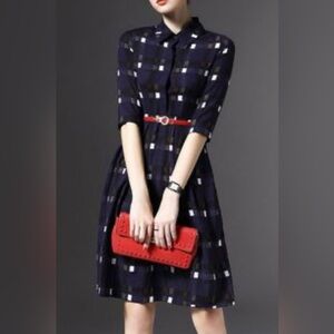 Vintage METISU Small Button Up Dress Size X-Small